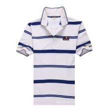Baumwollstreifen Golf Polo Shirt für Männer